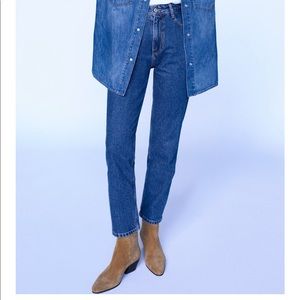 Zara mom jeans
